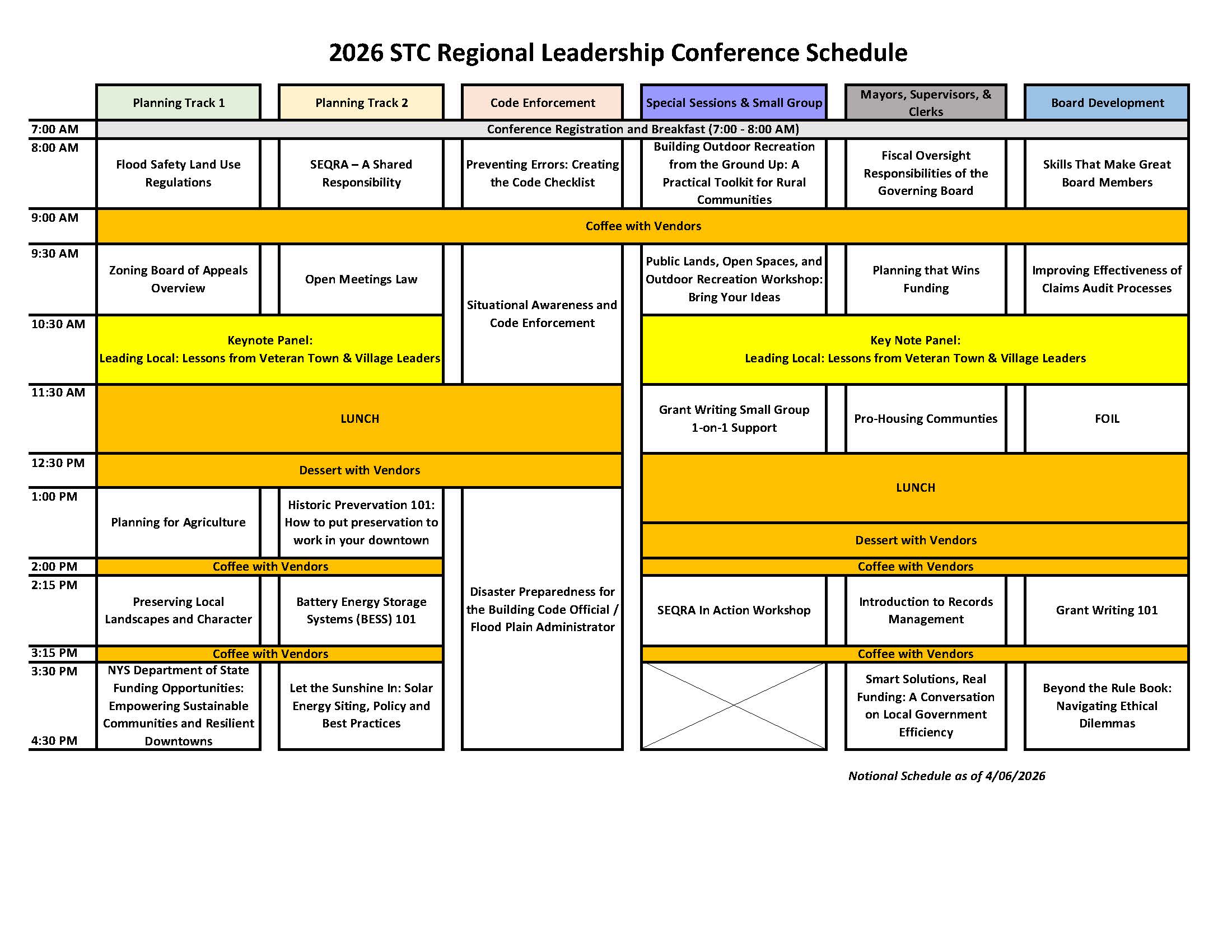 Regional Leadership Conference